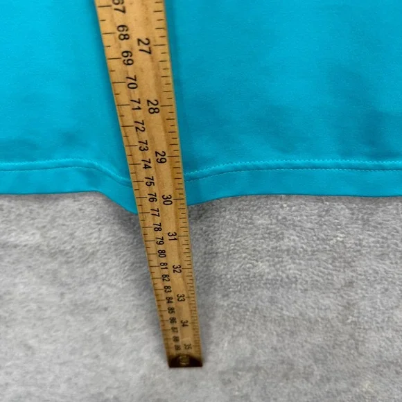 Peter Millar Summer Comfort Polo Mens Medium Teal Golf Shirt Performance Active - Picture 7 of 8